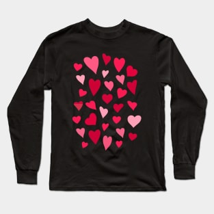 Love Hearts Long Sleeve T-Shirt